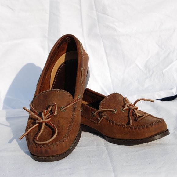Vintage Eddie Bauer Camp Moccasins 